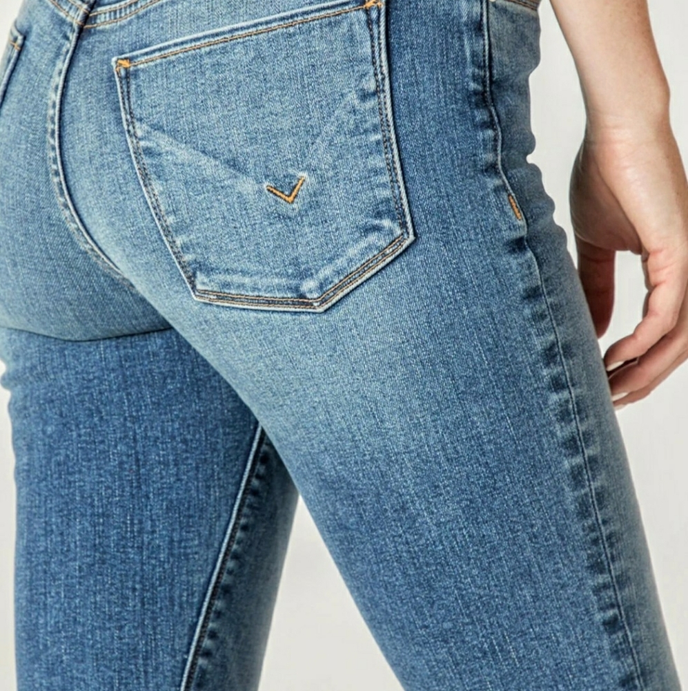 Original Hudson Midrise Super Skinny Ankle Jeans